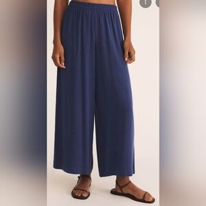 Z Supply Deep Blue Wide Leg Pants